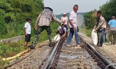 Heatwave in Thailand Causes Railway Tracks to Warp