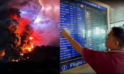 Flights Cancelled After Indonesia’s Mount Ruang Erupts