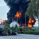 Gas Storage Tank explodes in Rayong Thailand
