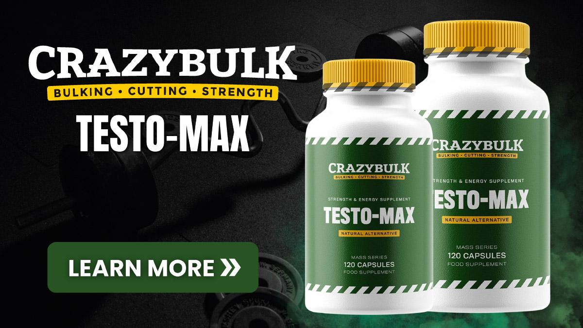 Testo-Max: Helps in Bulking, Cutting, and Strength.