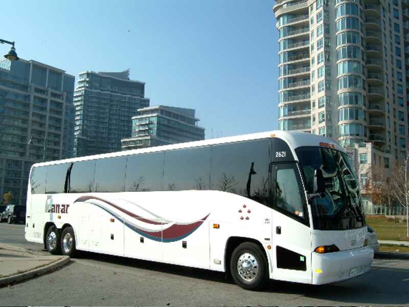 Charter Coach Bus Rental Toronto