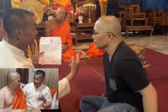 Police Officer Being Ordained at Temple Arrested
