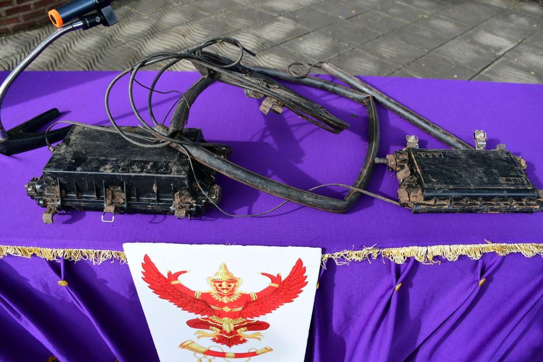 Seized telecom equipment Chiang Rai