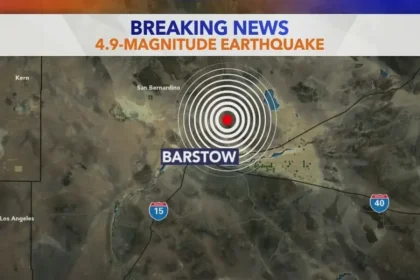 A 4.9 Magnitude Earthquake Shakes Southern California