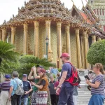 Tourists Bangkok Thailand