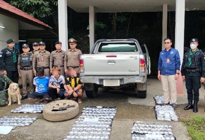 Drug runners arrested in Mae Chan Chiang Rai