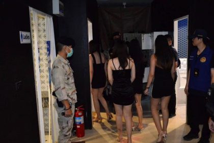 Karaoke shop raided in Chiang Rai