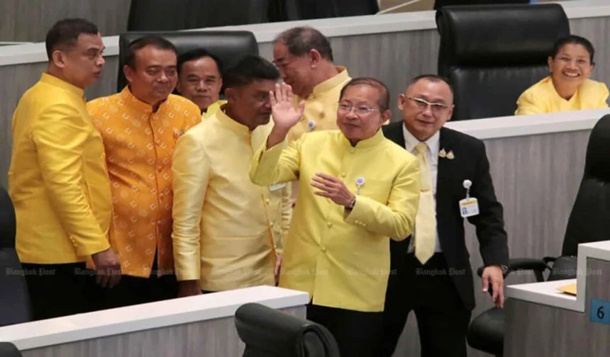 Newly Elected Thailand Senate Speaker Sworn In