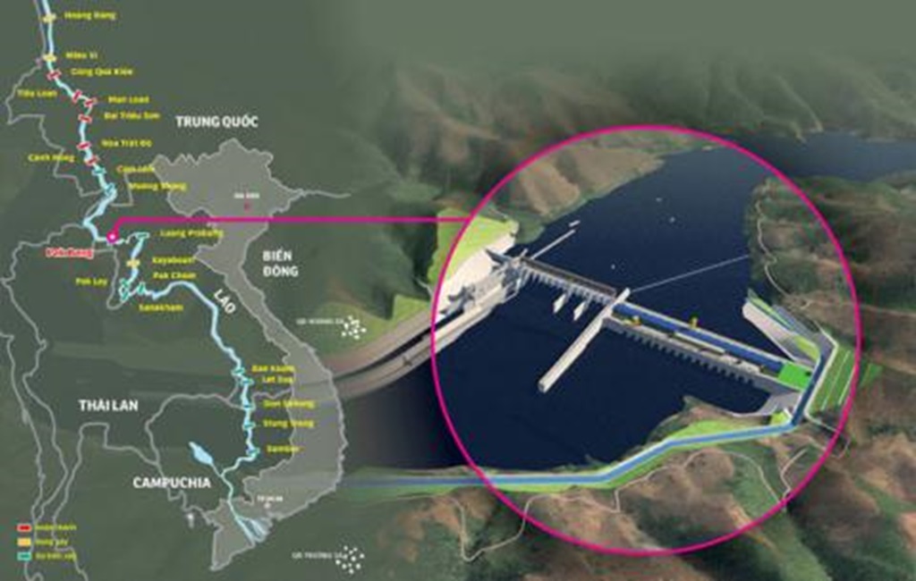 The group is concerned about water backing up from the Pak Beng hydropower dam