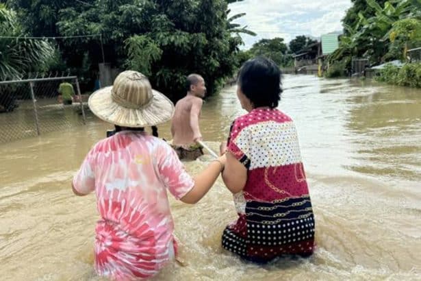 Chiang Rai Inundated with Flooding