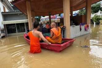 Chiang Rai Seeing Flooding in 9 Districts as Rain Continues to Fall