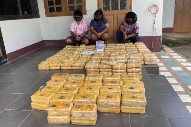 Chiang Rai Police Seized 7.9 Million Methamphetamine Pills