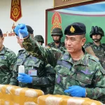 Maj. Gen. Prawat Phopsuwan, the commander of the Pha Muang Task Force