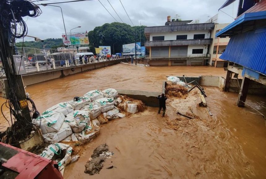 Mae Sai, Chiang Rai Flooding
