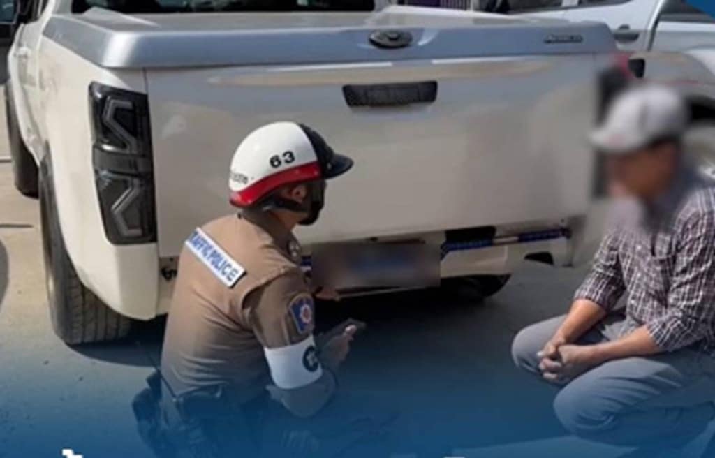 Chiang Rai driver, road rage