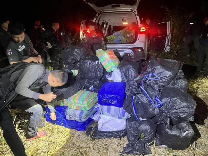 Vehicle Chase in Chiang Rai