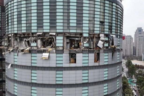 Explosion in Taiwan Department Store