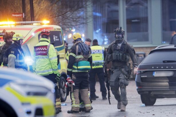 Gunman Kills 10 at Education Centre in Orebro Sweden