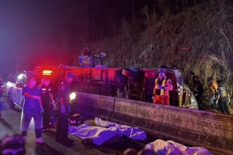 Tour Bus Crash Leaves 18 Dead, 32 Wounded in Central Thailand