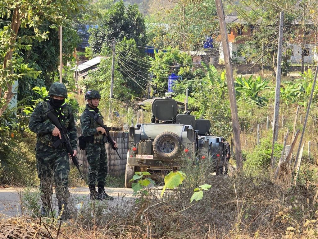 Thai Army Myanmar Border