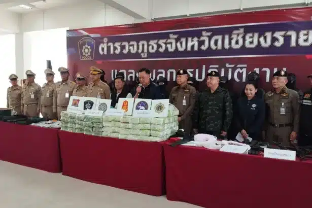 Drug Lord, Police, Chiang Rai