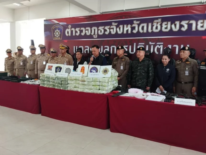 Drug Lord, Police, Chiang Rai