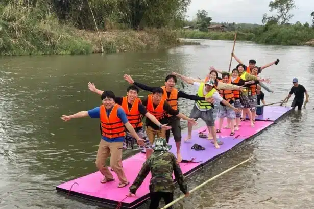 Tourists Flock to Chiang Rai's Mae Suai Dam