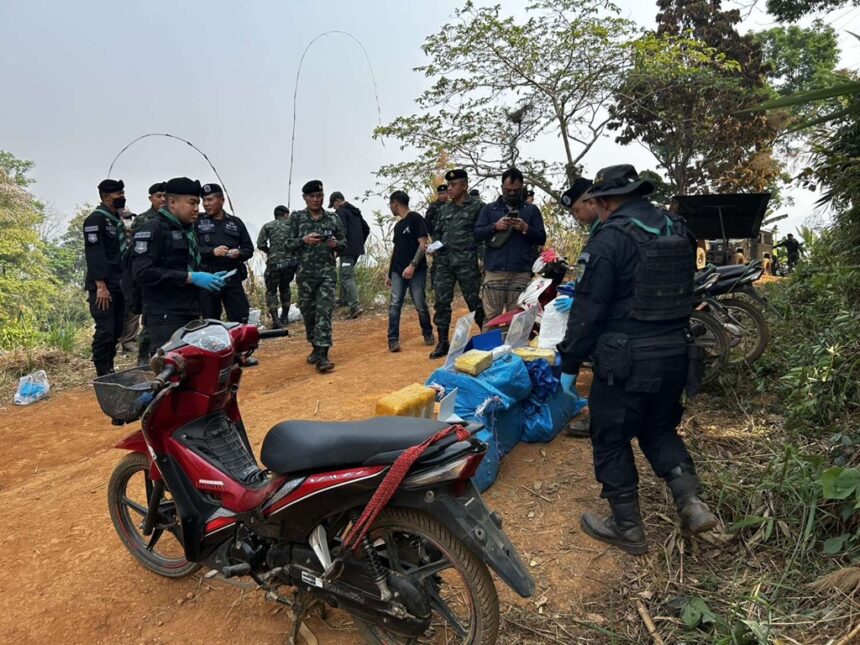 Chiang Rai, Drug Runners, Motorcycles