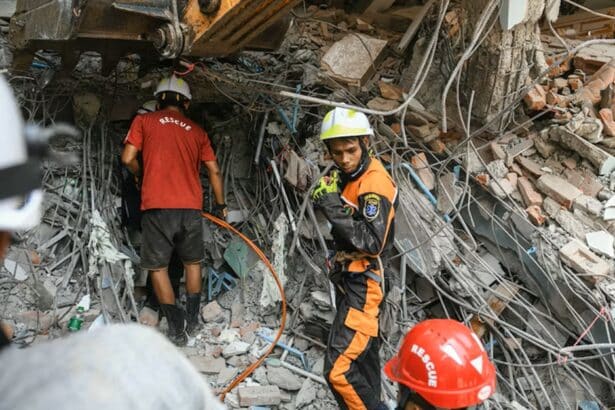 Earthquake Death Toll in Bangkok