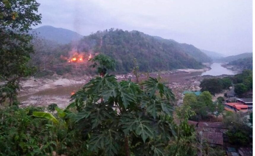 Tensions Flare at Thai-Myanmar Border as Fighting Escalates