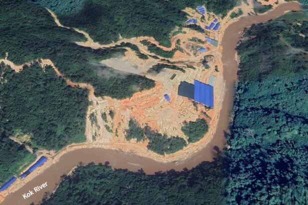 Myanmar Mining Kok River