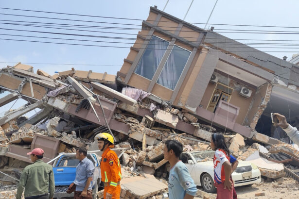 Myanmar Reports Over 140 Dead After Magnitude 7.7 Earthquake