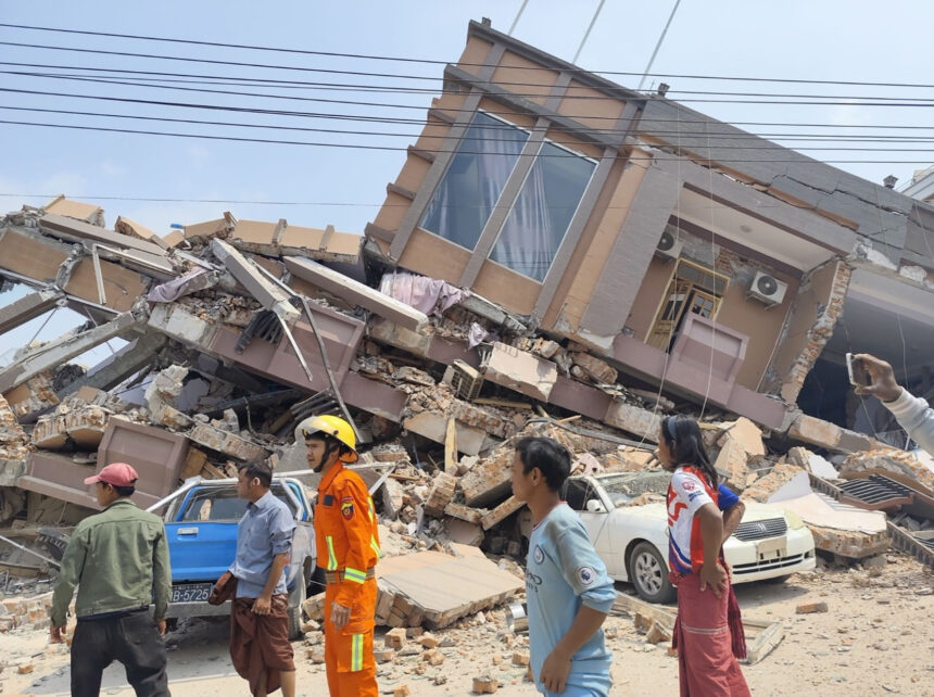 Myanmar Reports Over 140 Dead After Magnitude 7.7 Earthquake
