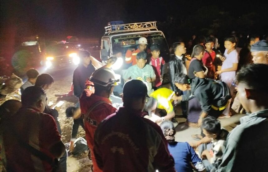 Passenger Bus Crash in Myanmar Leave 5 Dead, 25 Injured