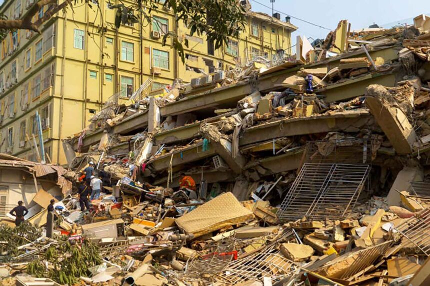 Myanmar Earthquake Death Toll