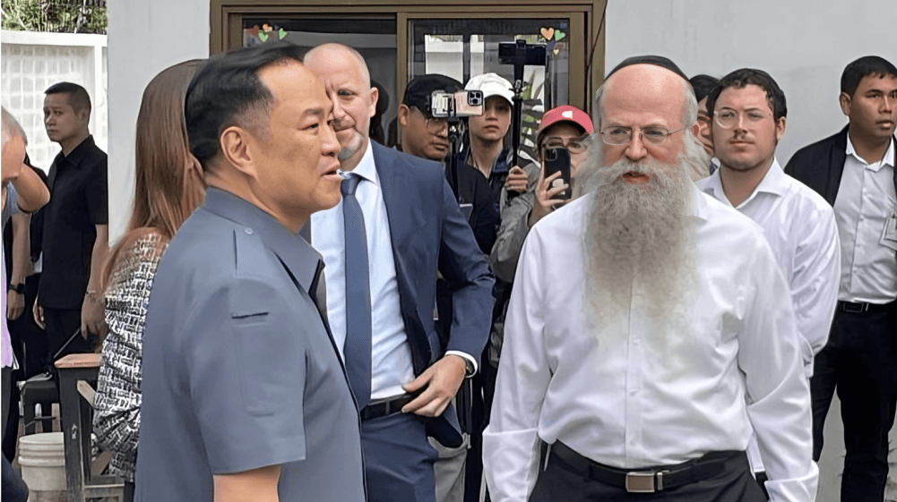 Rabbi Nehemia Wilhelm opened the Pai Chabad centre