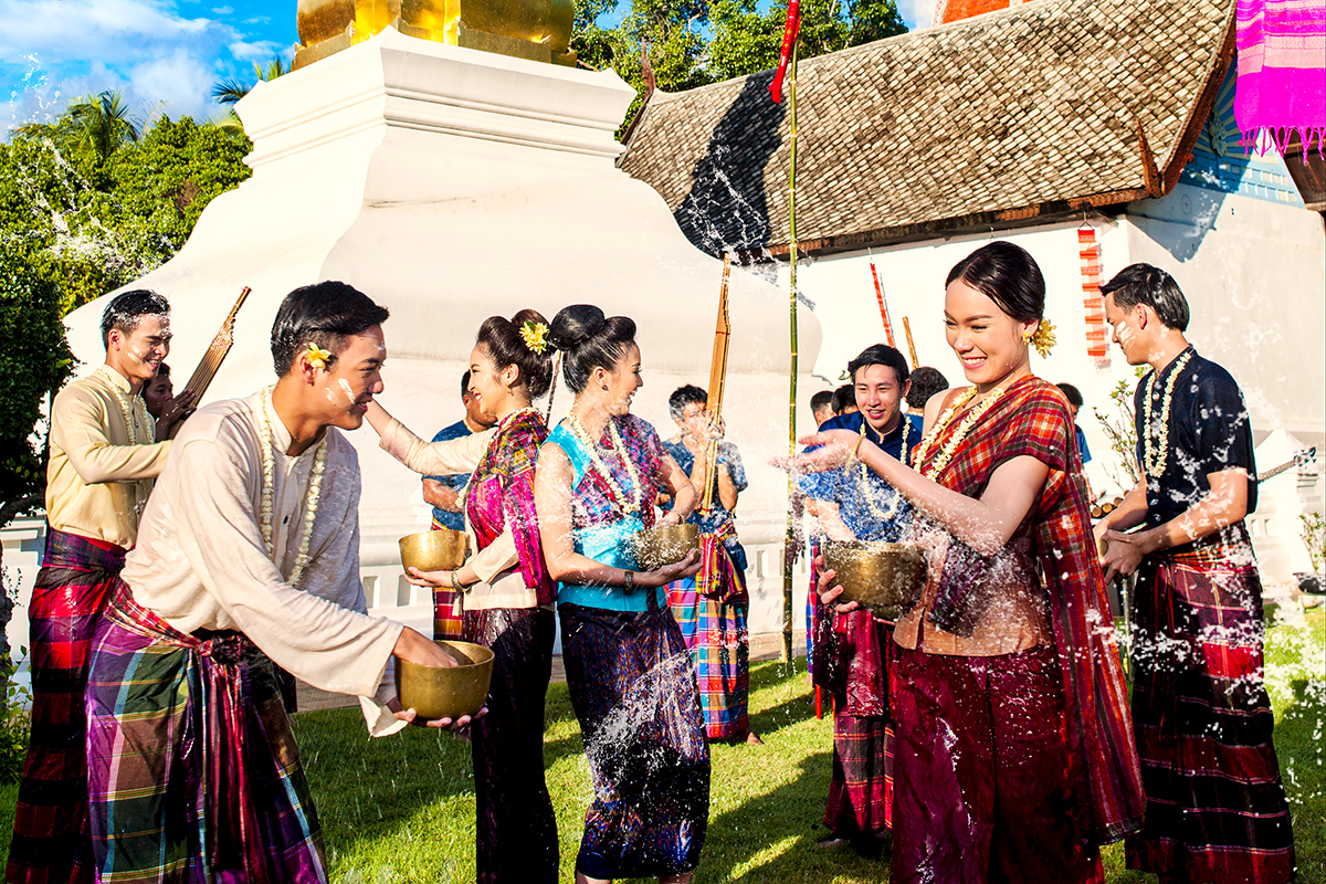 Songkran Festival in Northern Thailand