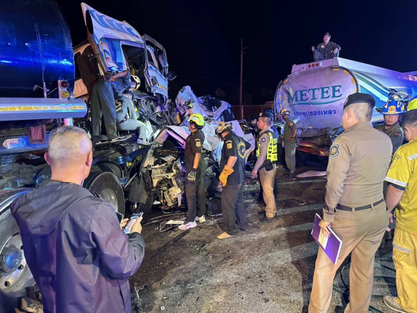Bangkok Motorway Accident