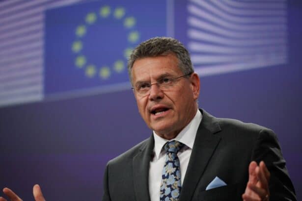European Union Trade Chief Maros Sefcovic