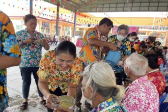 Songkran Festival in Northern Thailand