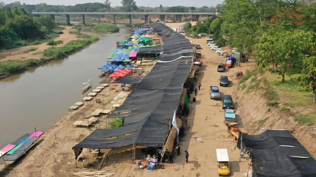 Ping River encroachment Chiang Mai
