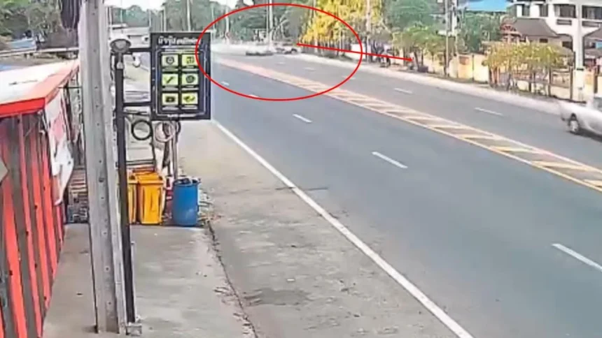 Retired Teacher Waiting to Give Alms to Monks Killed By Speeding Vehicles