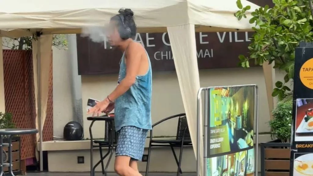 Japanese Tourist, Chiang Mai Hotel