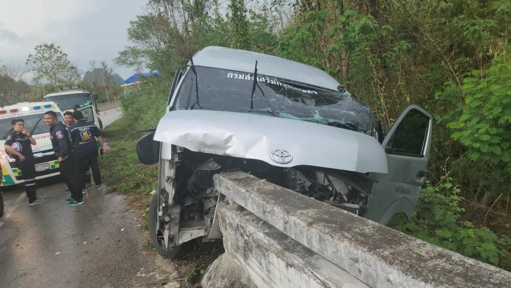Lampang Van Crash