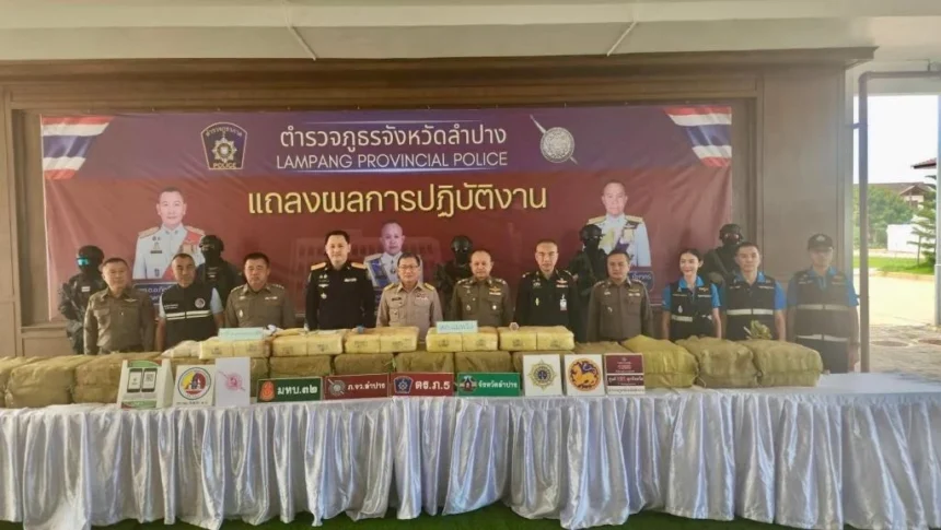 Chiang Mai Police Report 200 Million Meth Pills Seized in Six Months