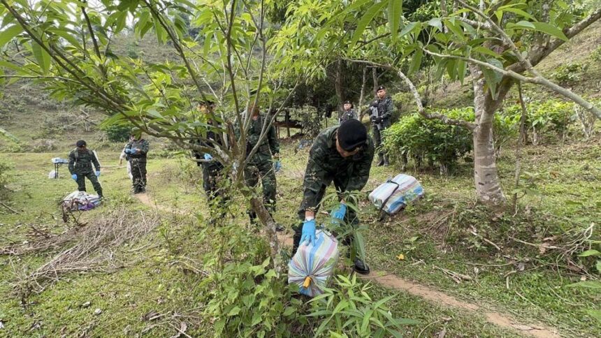 Chiang Rai Soldiers Clash With Drug Runners