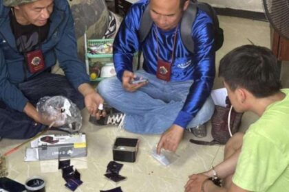 Chiang Rai Police Take Down Drug Dealers