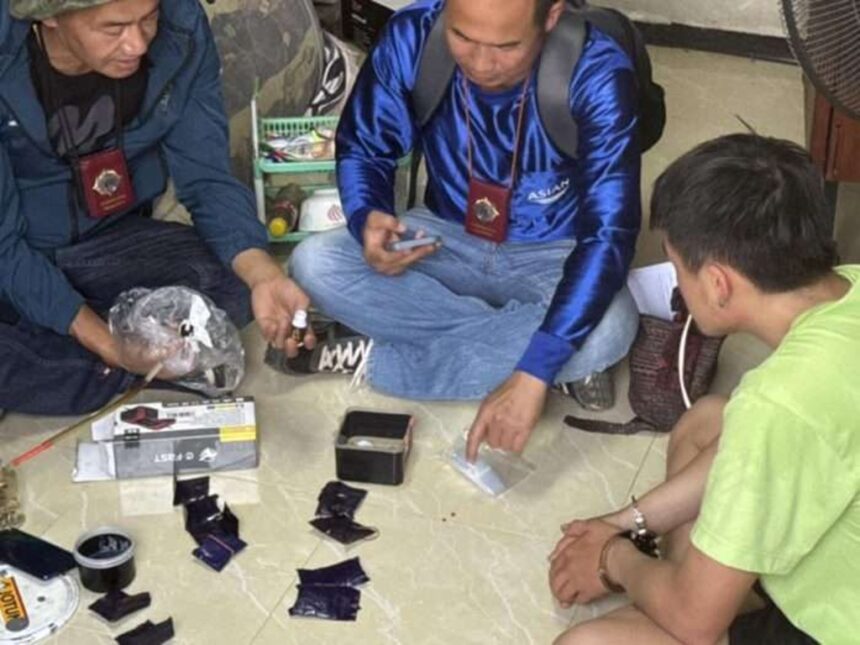 Chiang Rai Police Take Down Drug Dealers