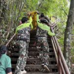 Landslide at Khao Yai National Park