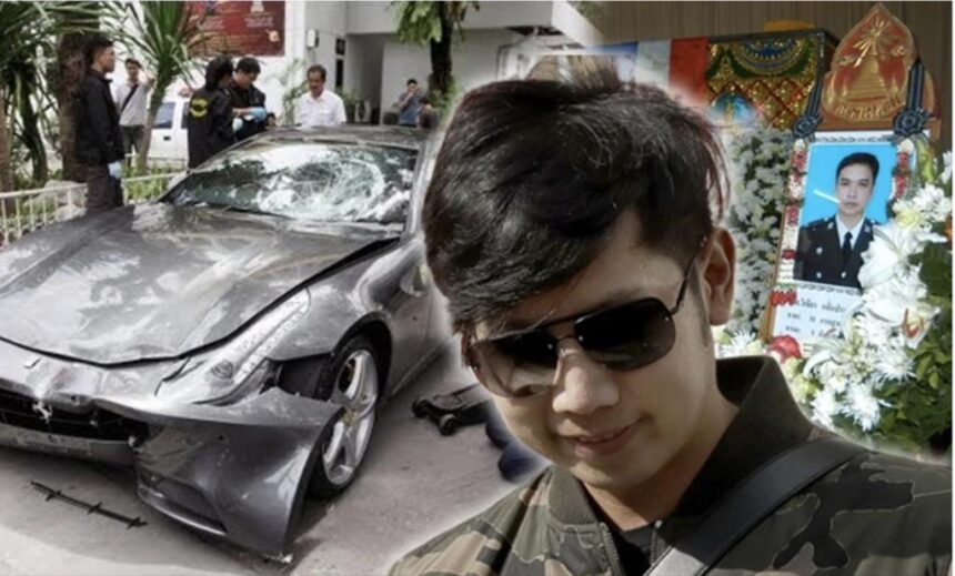 Red Bull Heir, Ferrari Crash, Bangkok